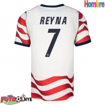 Camiseta Estados Unidos Giovanni Reyna #7 Primera Equipación Mundial 2026 manga corta